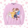 Beauty And The Beast Valentine's Day Couple T-shirts, Disney Couple Shirts For Disneyworld Trip
