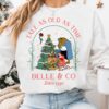 Disney Beauty And The Beast Christmas Sweatshirt, Tale As Old As Time Belle & Co Since 1991 Shirt
