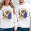 Romantic Beauty And The Beast Anniversary Shirts, Matching Couples Gifts For Weddings & Valentine's Day