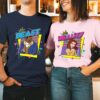 Retro 90s His Beauty Her Beast Valentine Couple Shirts