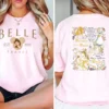 Disney Princess Belle Sweatshirt, Beauty and the Beast Movie Gift for Women