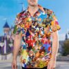 Disney Character Hawaiian Shirt – Mickey Mouse, Dumbo, Lady & The Tramp, Snow White, Finding Nemo