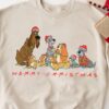 Merry Christmas Lady and the Tramp Sweater, Disney Disneyland Family Matching Xmas Shirt