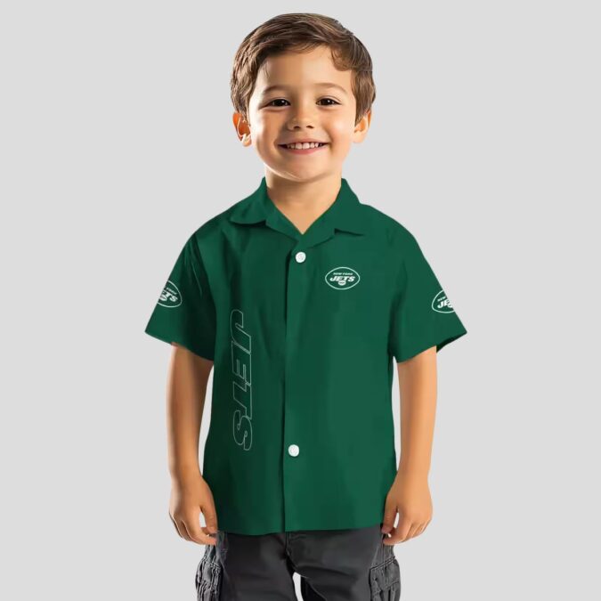 Limited Edition New York Jets Minion Hawaiian Shirt, Green Beach Vacation Shirt