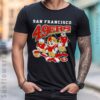 San Francisco 49ers Disney T-Shirt - Mickey & Friends NFL Football Fan Gift