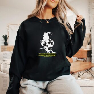 John F Kennedy 1939 Painting Design T-Shirt - Palestine and Britain Historical Quote