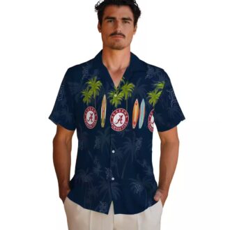 Aloha Tropical Shirt with Detroit Tigers MLB Logo - Summer Beachwear for Fans