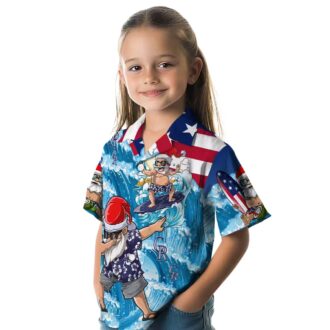 Surfing Santa Colorado Rockies Hawaiian Shirt - MLB Tropical Beachwear for Fans