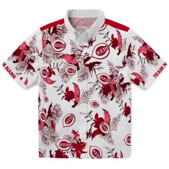 Custom Cincinnati Reds Botanical Aloha Shirt – MLB Tropical Summer Fan Clothing