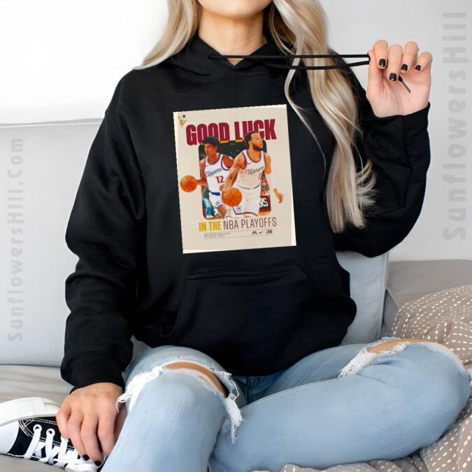 Good Luck LA Clippers T-Shirt – 2025 NBA Playoffs Fan Gear