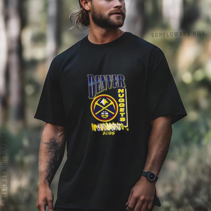 Denver Nuggets 2025 NBA Playoffs Shirt – Hype Tee for Basketball Fans