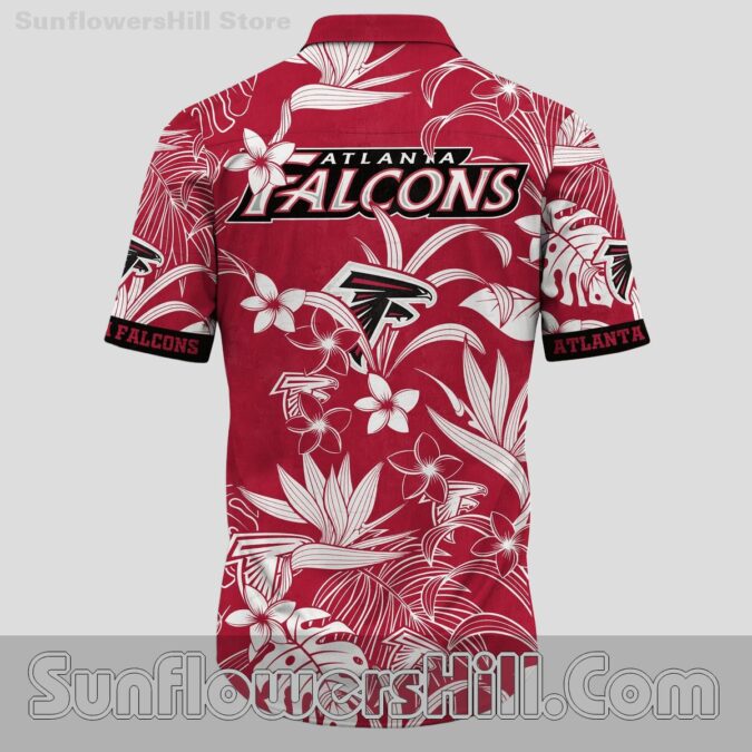 Atlanta Falcons Aloha Monstera Unisex Shirt for Beach Trips and Chillin