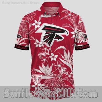 Atlanta Falcons Aloha Monstera Unisex Shirt for Beach Trips and Chillin