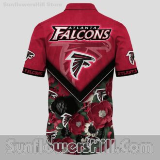 Atlanta Falcons Bold Chest Logo Casual Shirt for Fans Who Love Standout Style