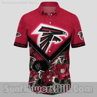 Atlanta Falcons Bold Chest Logo Casual Shirt for Fans Who Love Standout Style