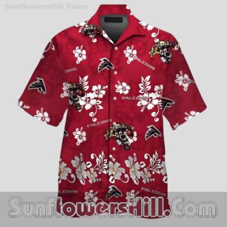 Atlanta Falcons Bold Mascot Tropical Shirt for Diehard NFL Fans
