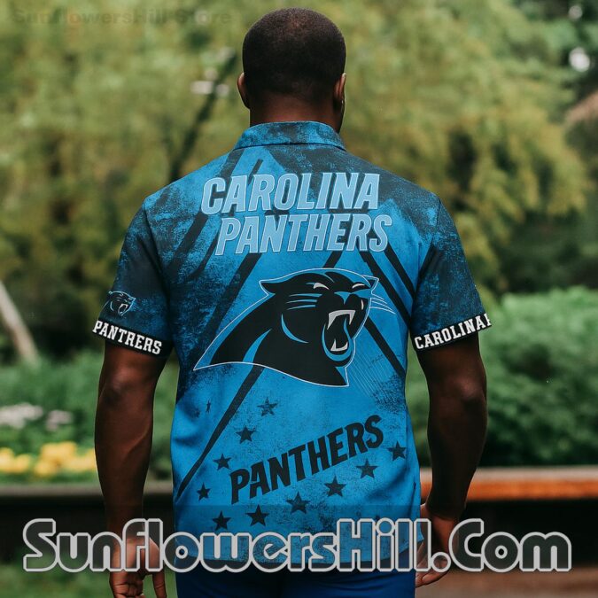 Carolina Panthers Custom Name & Number Casual Shirt for Football Weekends