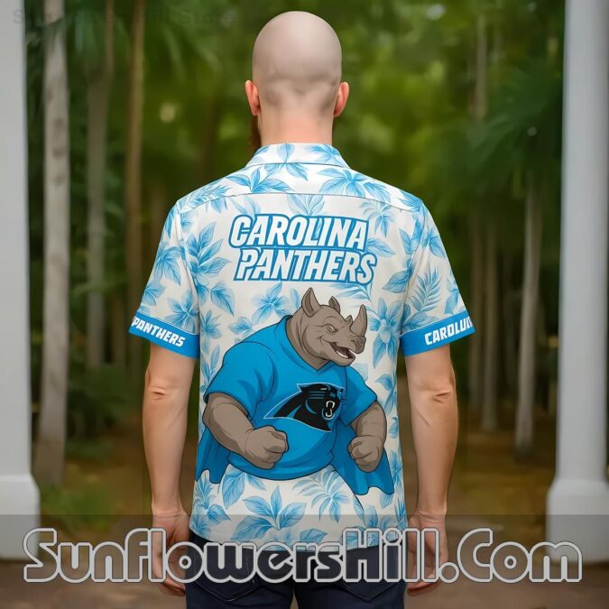 Carolina Panthers Gorilla Power Button Up Shirt for Game Day Fans