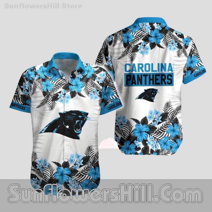 Carolina Panthers Relaxed Fit Unisex Hawaiian Combo for Tailgate Days