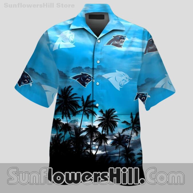 Carolina Panthers Tropical Night Aloha Shirt for Vacation Mode Carolina Panthers Tropical Night Aloha Shirt for Vacation Mode