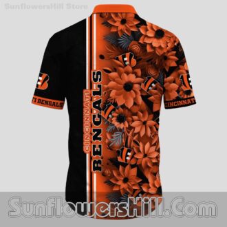 Cincinnati Bengals Tropical Flower Hawaiian Shirt for Game Day Fans