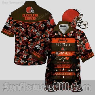 Cleveland Browns Family Spirit Hawaiian Shirt for Tailgate Fans