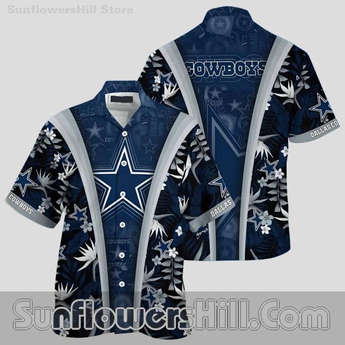 Best Dallas Cowboys Tropical Star Hawaiian Shirt for Football Lovers