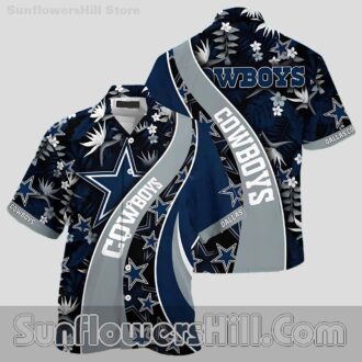 Dallas Cowboys Bold Star Casual Shirt for Summer BBQs