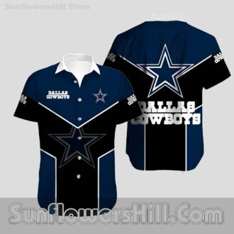 Dallas Cowboys Bold Star Hawaiian Shirt for Sports Lovers