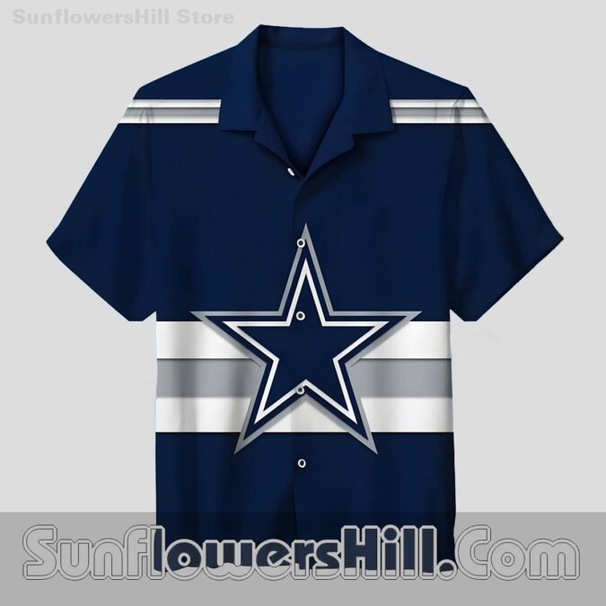 Dallas Cowboys Classic Star Hawaiian Shirt for Loyal Football Fans