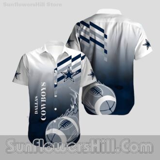 Dallas Cowboys Football Graphic Short Sleeve Shirt for Beach Trips
