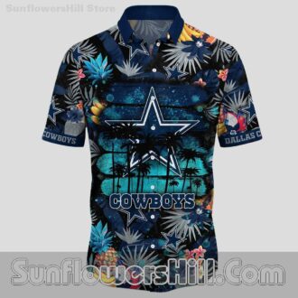 Dallas Cowboys Fruit Splash Casual Shirt for Vacation or Everyday Wear