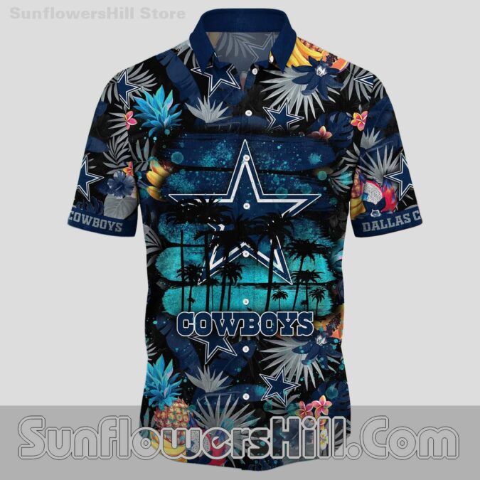 Dallas Cowboys Fruit Splash Casual Shirt for Vacation or Everyday Wear Dallas Cowboys Fruit Splash Casual Shirt for Vacation or Everyday Wear