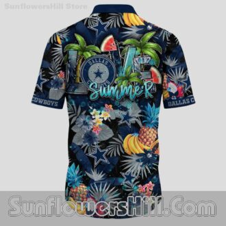 Dallas Cowboys Fruit Splash Casual Shirt for Vacation or Everyday Wear