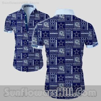 Dallas Cowboys Grunge Grid Print Unisex Shirt for Diehard Fans