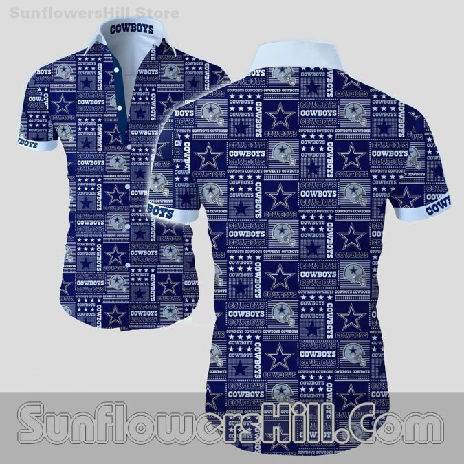 Dallas Cowboys Grunge Grid Print Unisex Shirt for Diehard Fans
