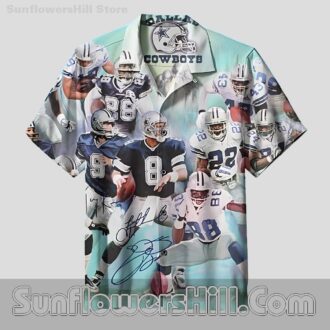 Dallas Cowboys Retro Player Collage Unisex Shirt for Superfans