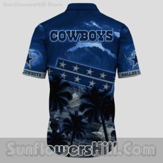 Dallas Cowboys Sunset Vibes Short Sleeve Shirt for Vacation Mode
