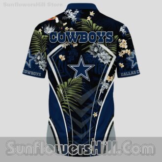 Dallas Cowboys Toucan Print Hawaiian Shirt for Vacation Vibes