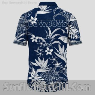 Dallas Cowboys Tropical Blossom Casual Shirt for Football Lovers