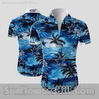 Unique Dallas Cowboys Paradise Coast Aloha Shirt for Football Lovers