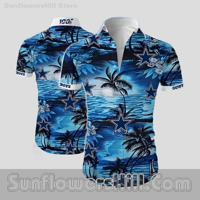 Unique Dallas Cowboys Paradise Coast Aloha Shirt for Football Lovers Unique Dallas Cowboys Paradise Coast Aloha Shirt for Football Lovers