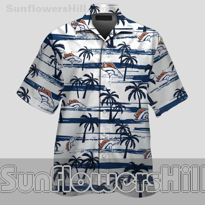 Denver Broncos Palm Island Short Sleeve Hawaiian Shirt for Dad and Husband Gifts Denver Broncos Palm Island Short Sleeve Hawaiian Shirt for Dad and Husband Gifts