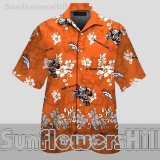 Denver Broncos Tropical Mascot Casual Shirt for Football Lovers